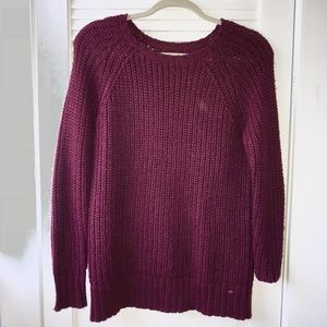 Maroon Jegging Sweater